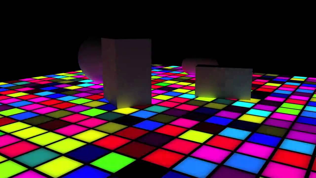 Lightwave 3d Disco Dance Floor Youtube