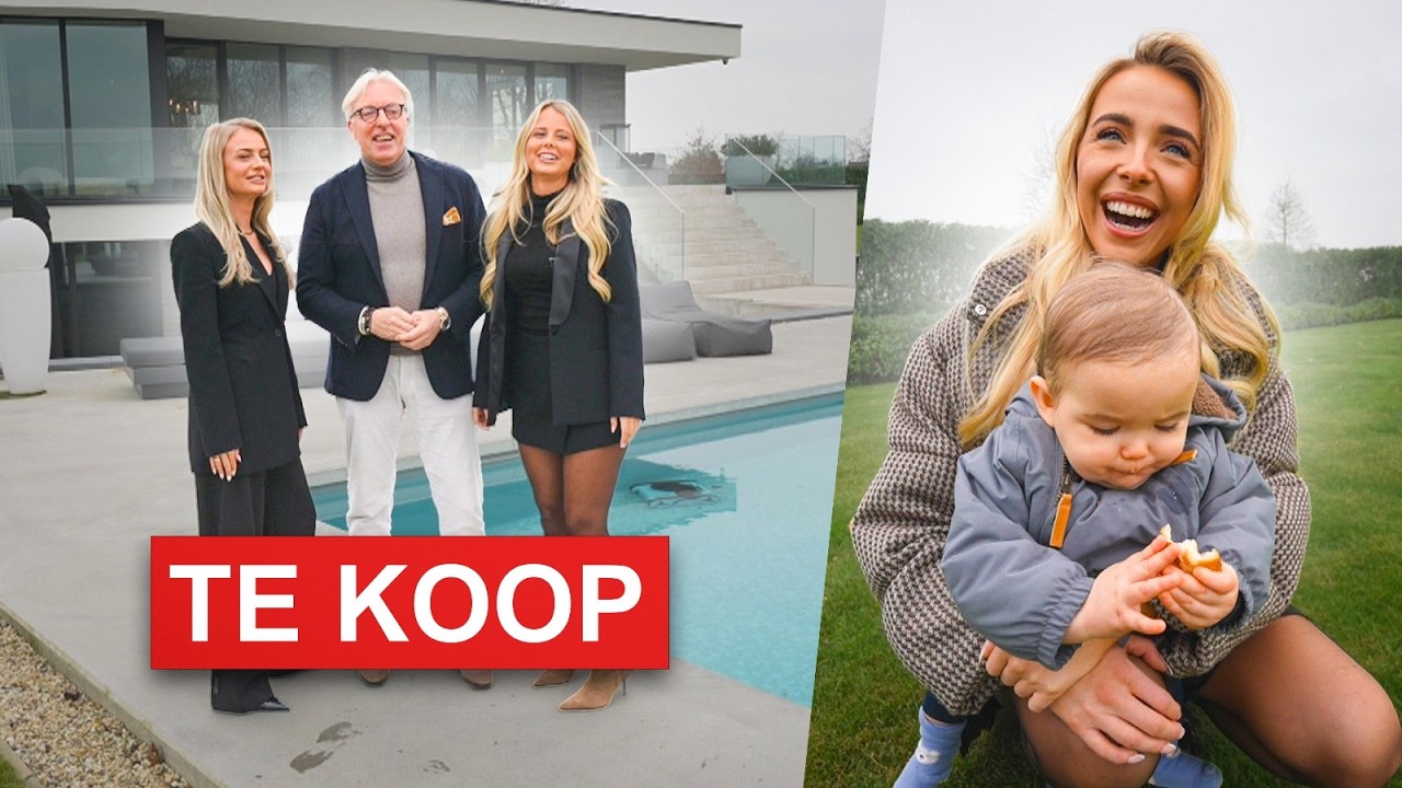 DE GROTE DAG IS DAAR! HET HUIS TE KOOP!