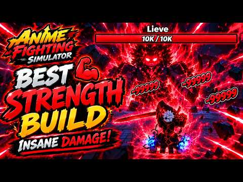 BEST STRENGTH *BUILD* IN ANIME FIGHTING SIMULATOR