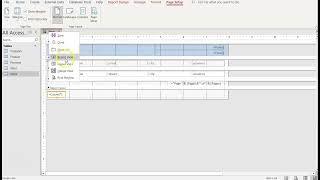 Access Database - Editi a Basic Report - Module B