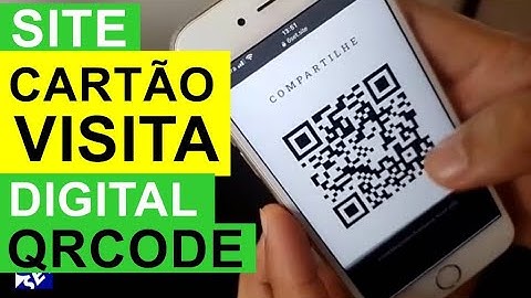 SITE CARTÃO DE VISITA DIGITAL COM QRCODE