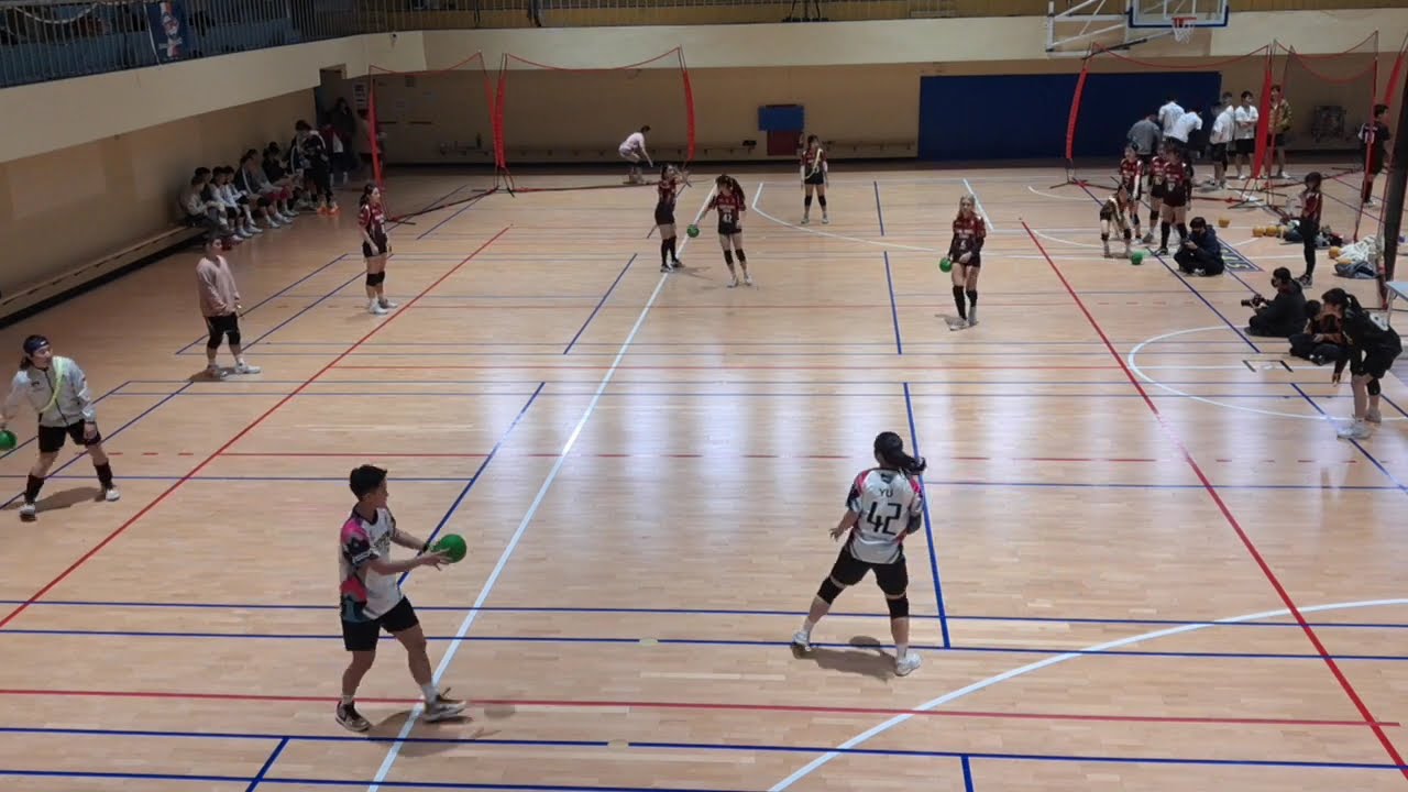 台灣閃避球錦標賽Taiwan Dodgeball Championship 2026 女子小組賽 Women's RR Hong Kong 香港3:3 臺中市藍 TCCD-B