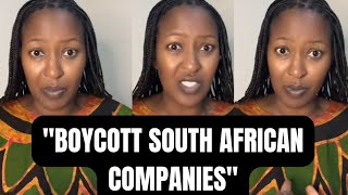 Watch a Ugandan Lady Sends a Message to Africans about South Africans⚠️‼️