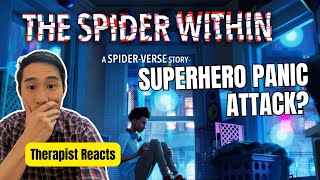 Spiderman's Panic Attack! Therapist Reacts