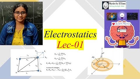Electrostatics👉Basics with detailed explanation of solved problems👉Target CSIRNET GATE JAM JEST TIFR