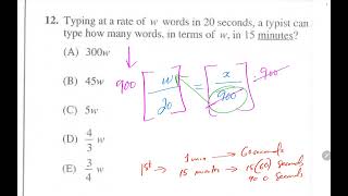 SAT / ACT / PSAT Math practice #183