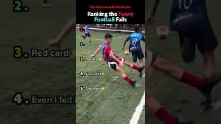 Ranking the MOST Football Fails😅 #football #soccer #funny #memes #fifa