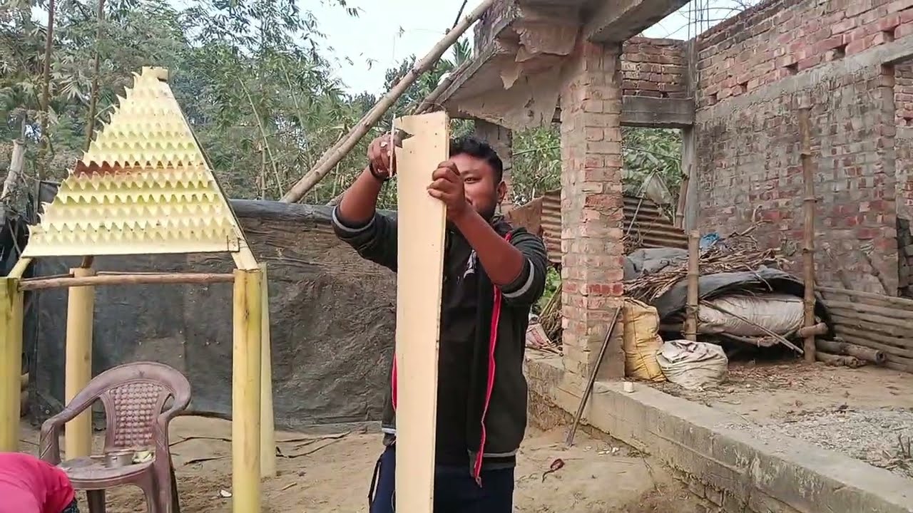 New Vlogs rajbanshi video Saraswati Puja mandap | সরস্বতী পূজা মন্ডপ মেহেন্দি গরাম | নতুন ব্লক ভিডিও