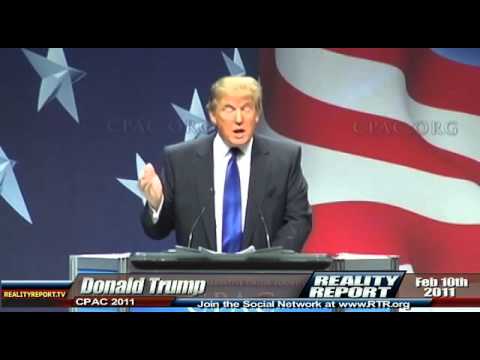 Video Donald Trump  CPAC 2011