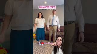 Experimento: ¿cuantos prefieren a la mamá y cuantos al papá? #mexico #short