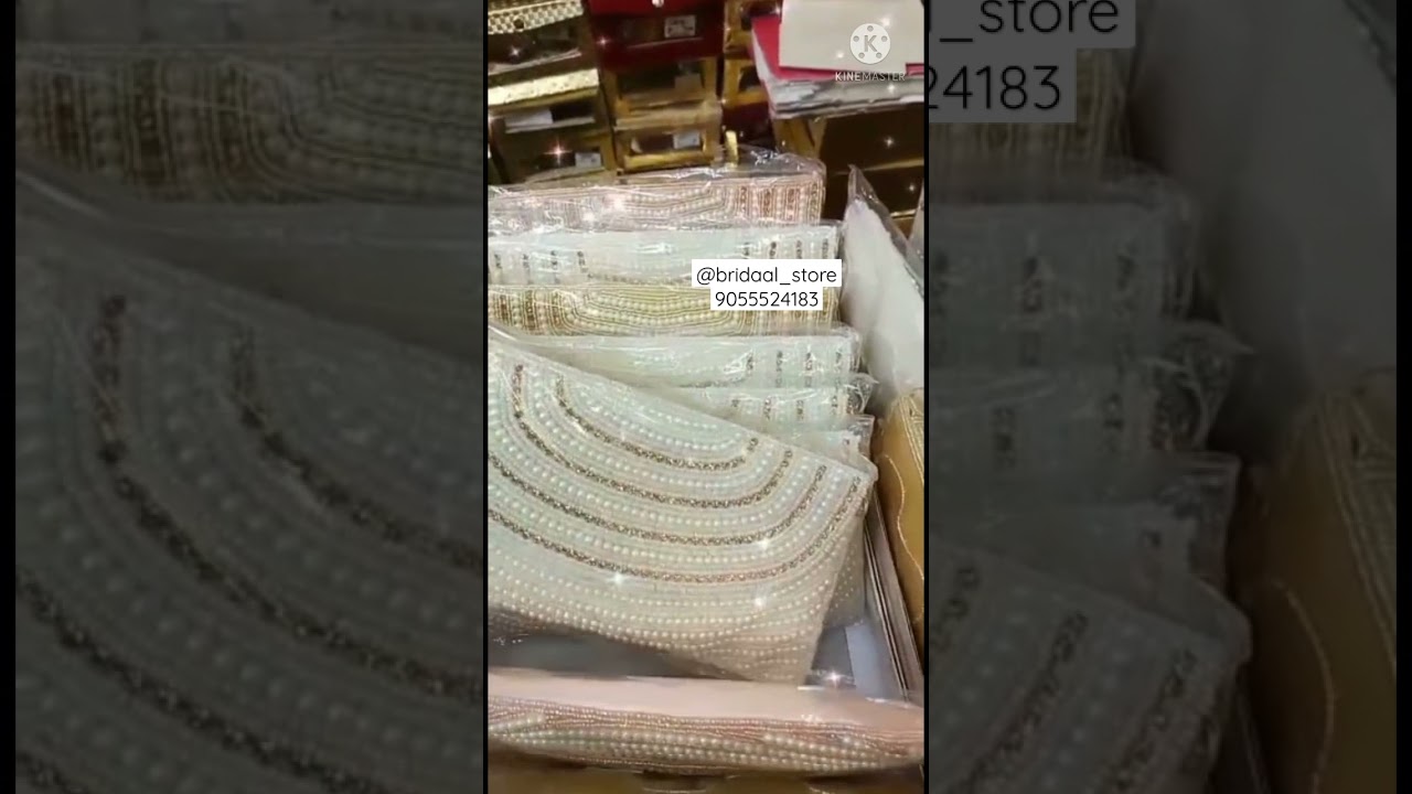 Designer Pearl Clutch||Latest Clutches||Pearl||Bridal Couture ByManishGupta||
