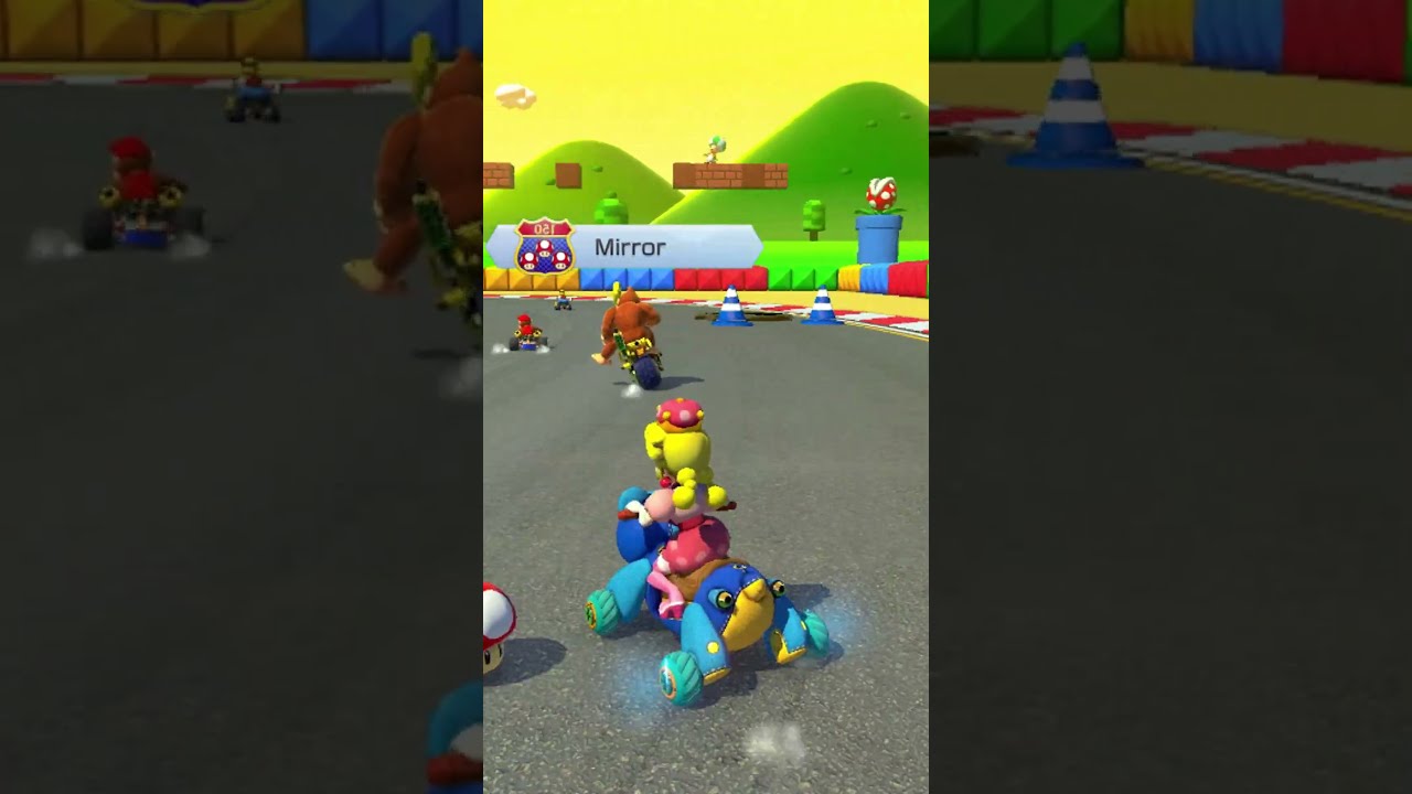 The Science Behind "Mirror Mode" in Mario Kart