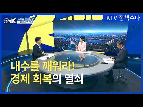 [KTV ‘LIVE 정책 K’ 정책수다] 내수를 깨워라! 경제 회복의 열쇠 (제5회 NRC 이한주 이사장·한국조세재정연구원 이영 원장 출연)