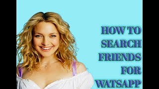 How to search friends for watsapp screenshot 5