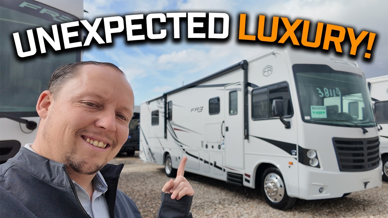 UNEXPECTED NICE in AMAZING Priced Motorhome!  Forest River FR3 34DS