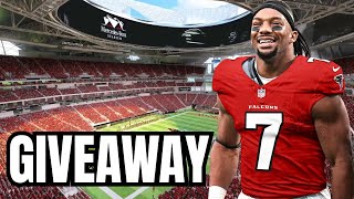 Bijan Robinson Jersey GIVEAWAY LIVE! 🎁🔥 | Come Get This FREE Jersey 😳👀
