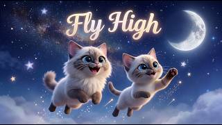 Fly High 🐱 Tatsu & Lyov - Official Music Video (Happy Dance Pop)