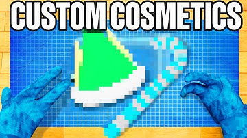 I Made CUSTOM Cosmetics!!! (Gorilla Tag)