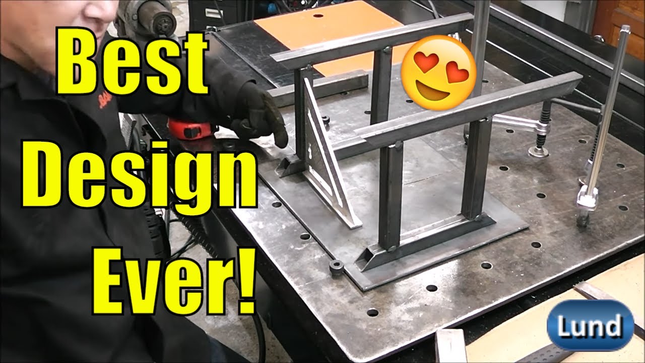 The Ultimate Portable Bandsaw Stand Build Mig Welding - YouTube