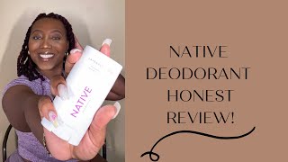 NATIVE DEODORANT HONEST REVIEW | NEESY