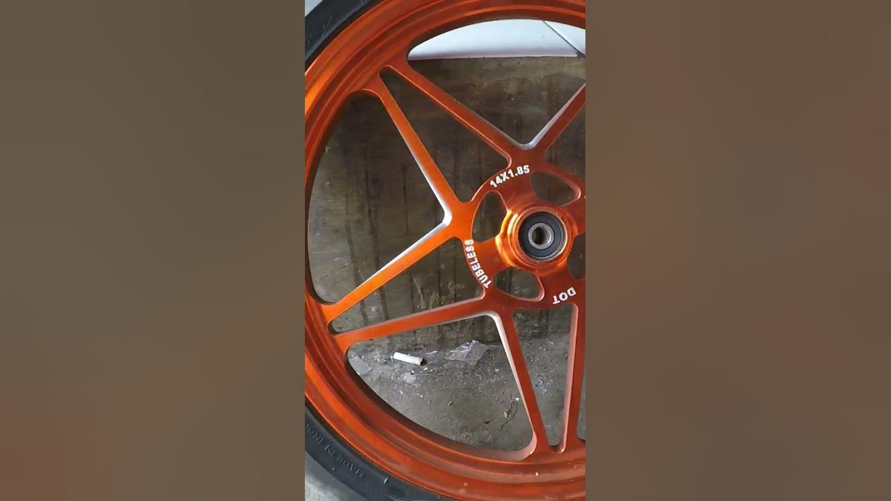 velg X1R honda beat dipakein Paint remover