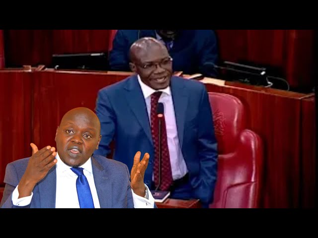 ''YOU SCORED C- ,DON'T INSULT DOCTORS,'' DRAMA AS SENATOR KHALWALE ROASTS SEN. CHERARGEI class=