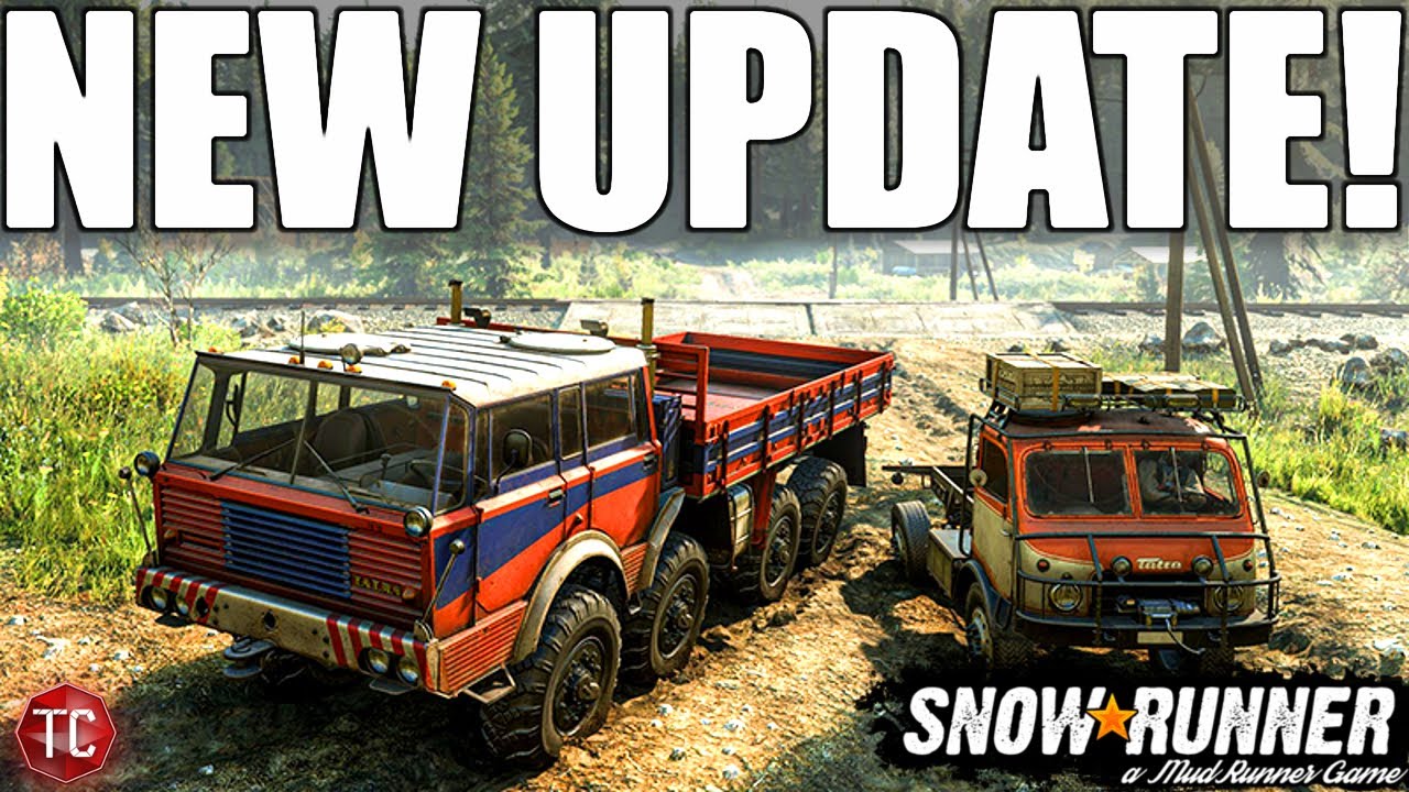 SnowRunner: NEW 14.1 UPDATE! TATRA DLC, PHASE 5, NEXT-GEN & BROKEN MOD MAPS?!
