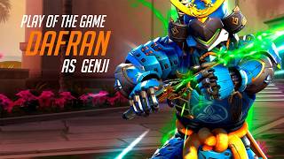 Dafran Shows Genji Carry Potential! POTG! [Overwatch 2 Season 2 Top 500]