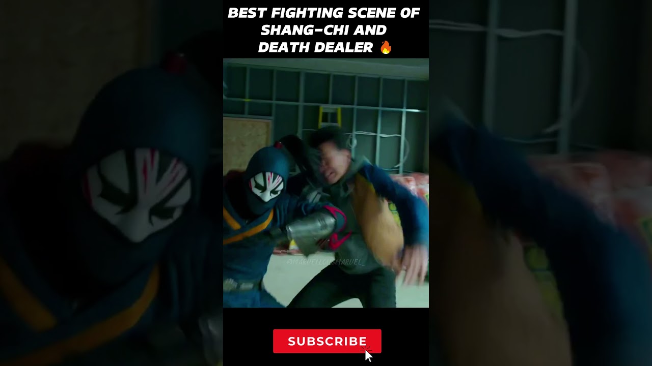Fight scene of Shang Chi with death Dealer 🔥🔥 