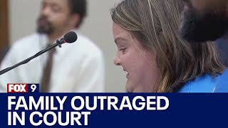 Family outraged in court over sentence for drunk driver