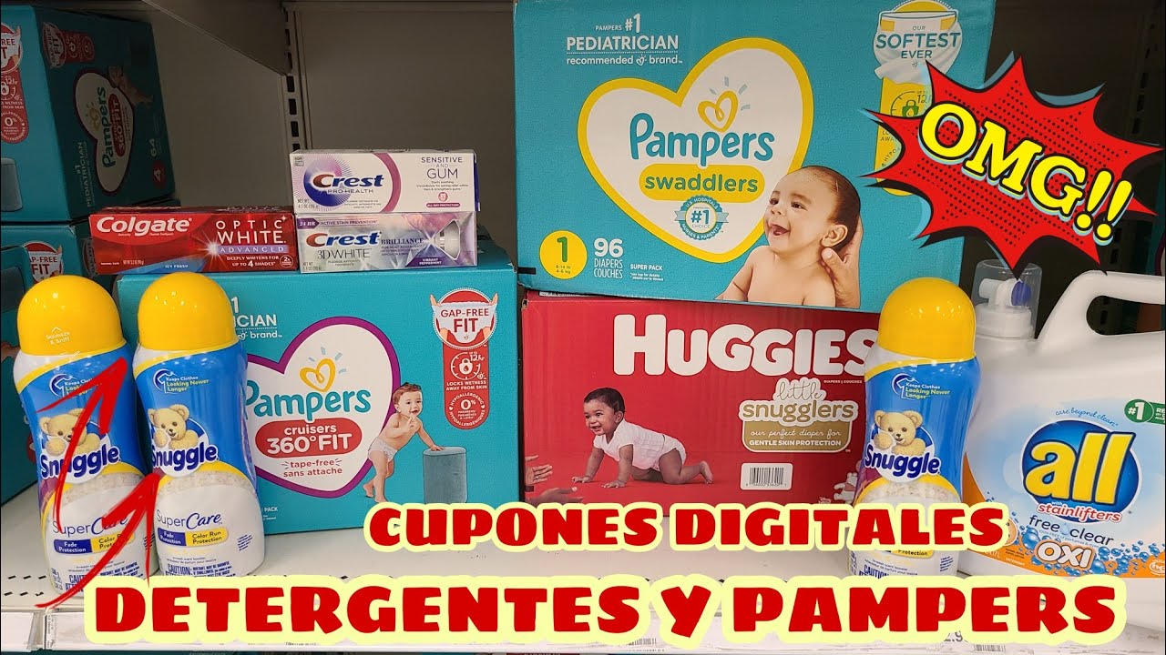 🔥🛑 CAJA DE PAMPERS POR A MITAD DE PRECIO 🔥🛑 CUPONES DIGITALES YouTube