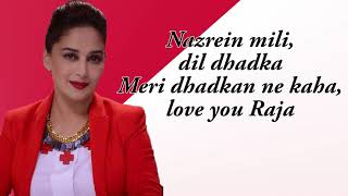 Download lagu Nazrein Mili Dil Dhadka Raja Songs Madhuri Dixit S... mp3
