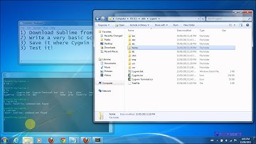 How to open Sublime Text from Cygwin command line