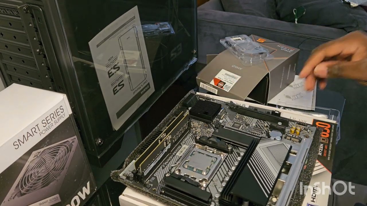 pC build ASROCK b650m hdv.m.2 Build - YouTube