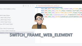 Master Frame Switching by Web Element: SWITCH_FRAME_WEB_ELEMENT Action Tutorial Net Worth
