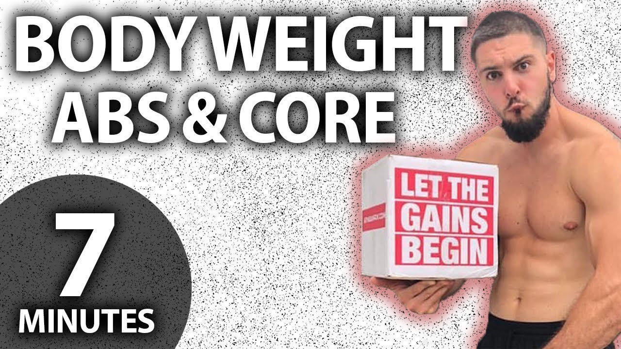 7 MINUTE MORNING CORE WORKOUT FOR BASKETBALL! YouTube