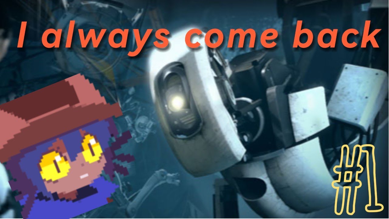 Portal 2 part 1 glados volto em live - YouTube