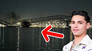 Ryan Garcia PREDICTS the Baltimore Bridge Collapse