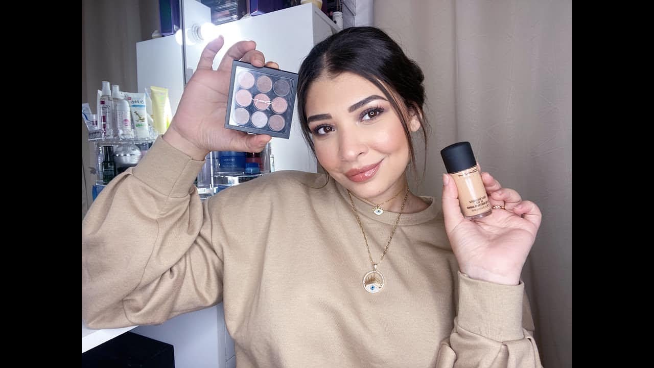 ❥full face makeup MAC | MANELTH |