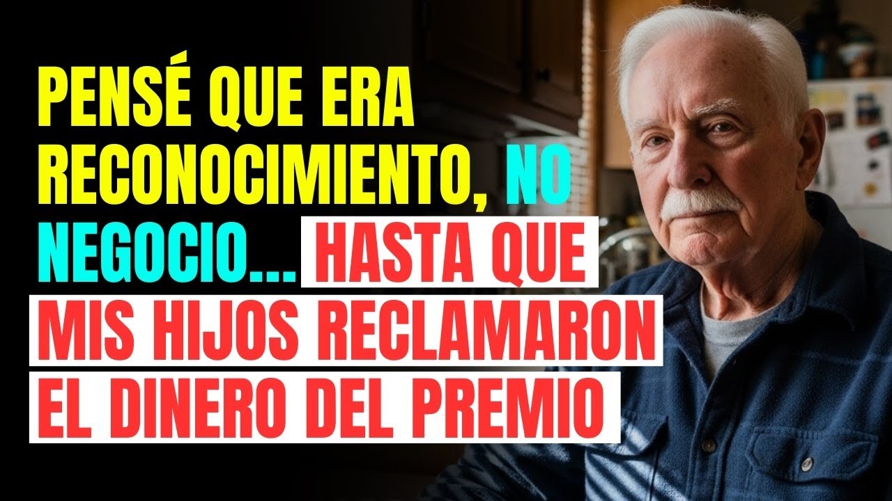 Mi PREMIO Se Convirtió en NEGOCIO: ¡Mis HIJOS Exigieron el DINERO! La Historia INESPERADA...