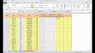 TQC EXCEL 2010 204 人事考評管理系統 (有聲錄製)