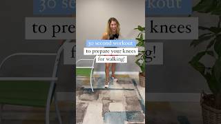 30 second workout for arthritic knees to reduce stiffness before walking