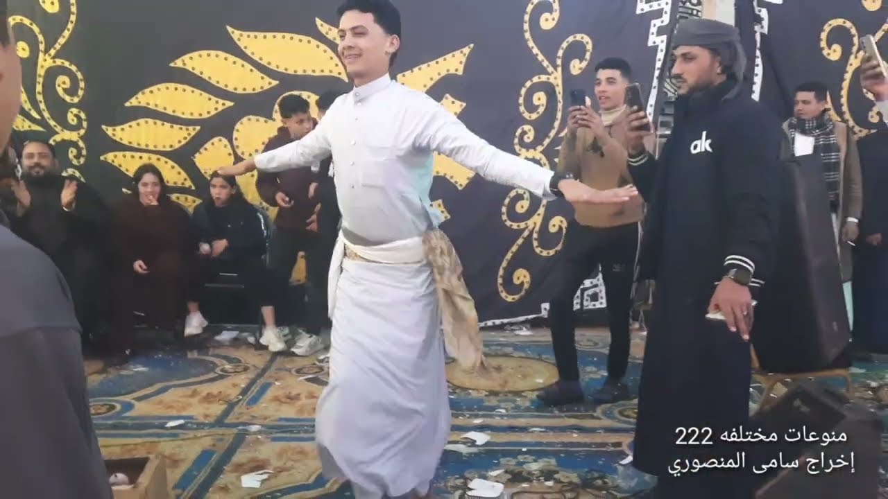 حجيل ابوادى على المقرونه الخشنه ع لا ء  ال ف لا طي   فى افراح عائلات قطب  