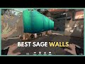 UNCOMMON SAGE WALL TUTORIAL (ALL MAPS) - Valorant Guide, Tips & Tricks