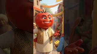 😈 Ghamandi Tamatar Ne Ki Kele Ki Beizzati! #viral #shorts #explore #trending #ai