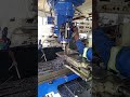 DRILLING WITH END MILL ON UNIVERSAL MILLING MACHINE IN MANUFACTURING WORKSHOP