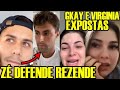 ZÉ FELIPE DEFENDE REZENDE! GKAY E VIRGÍNIA SÃO EXPOSTAS!!