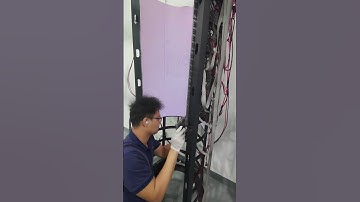 Flexible LED Screen Module Aging Test | Ensuring Quality & Stability #linsnled #ledmodule