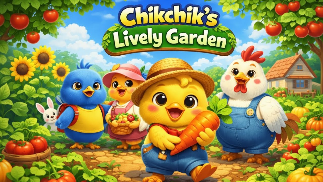 Шумный сад Чикчика | Синий Чикчик