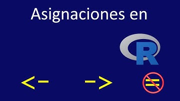 Asignaciones en R